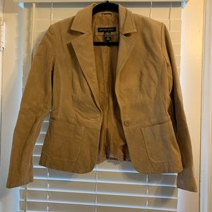 Suede Jacket/ Blazer